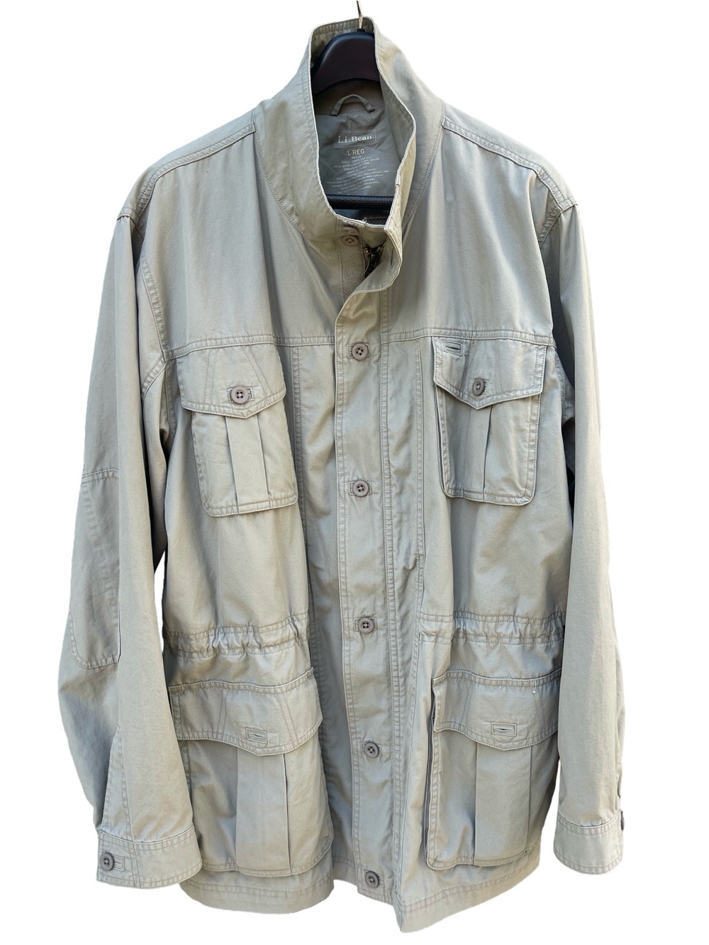 L.L. Bean Cotton 4-Pocket Field Jacket Men's L Regular